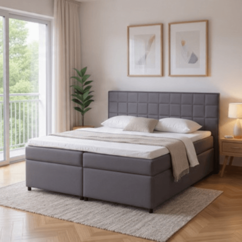 Łóżo GRID Serenity - porządkuje przestrzeń i myśli