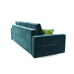 Sofa rozkładana NOYA - turkusowa wygoda
