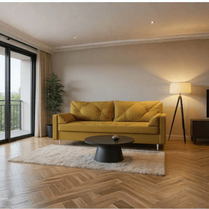 Sofa SIMA - ciepły akcent, który robi całą atmosferę